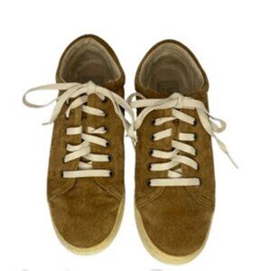 UGG Australia Size 7 1/2 Sneakers Tan Suede Lace-up